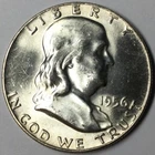 1956 50C Franklin Half Dollar BU Uncertified #