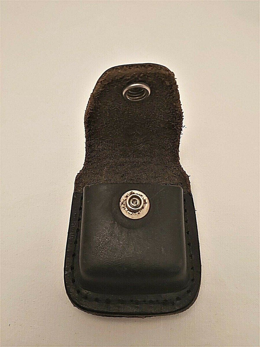 優先配送 ZIPPO Black Leather Case/Pouch USA VG Vintage | eBay その他