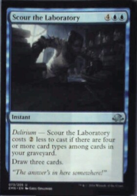 Scour the Laboratory - Eldritch Moon: #73, Magic: The Gathering Nm R150