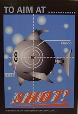 Brand New 8 Ball Billiard Poster -To AIM AT SHOT - 20" x 30" - FREE SHIPPING