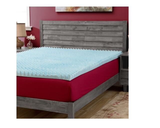 eggshell mattress topper queen