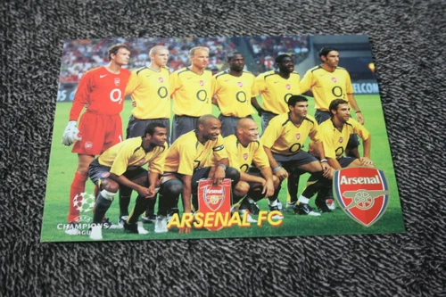 postcard russian issue)) °  team ARSENAL FC Champions league 2005/2006