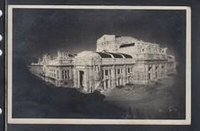 Cartolina Milano Stazione Centrale Effetti di Luce C957