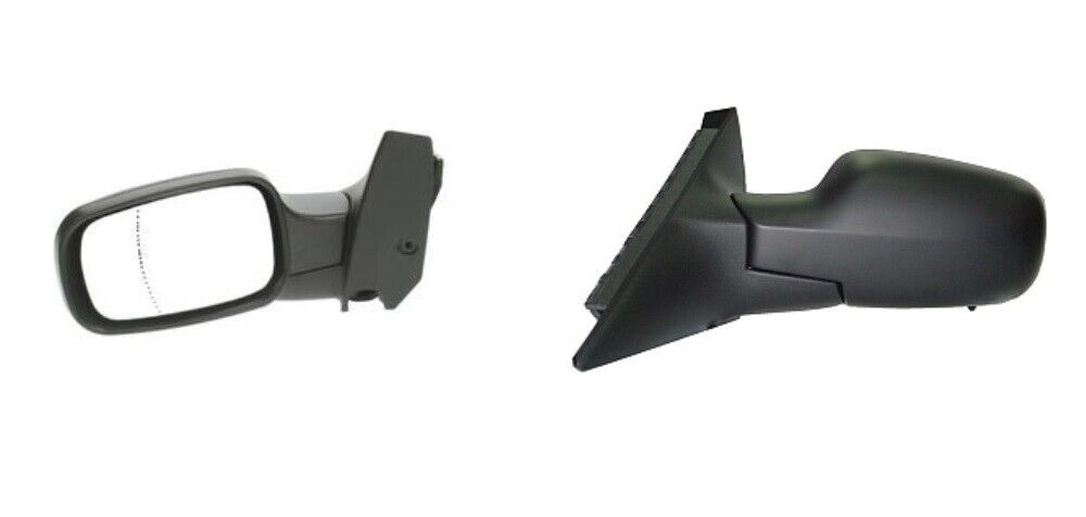 Left Exterior Mirror For Renault Scenic (JM) 06.2003-05.2009 / Black / 5 Pin
