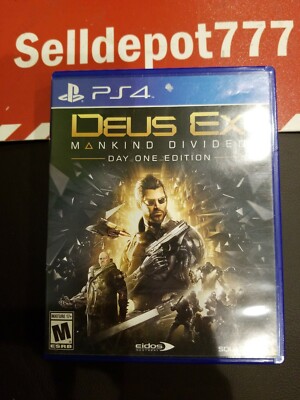 Deus Ex: Mankind Divided -- Day One Edition (Sony PlayStation 4, 2016)