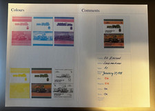 St. Vincent - Phase Prints Railways - in Hinged Folder by SIEGER