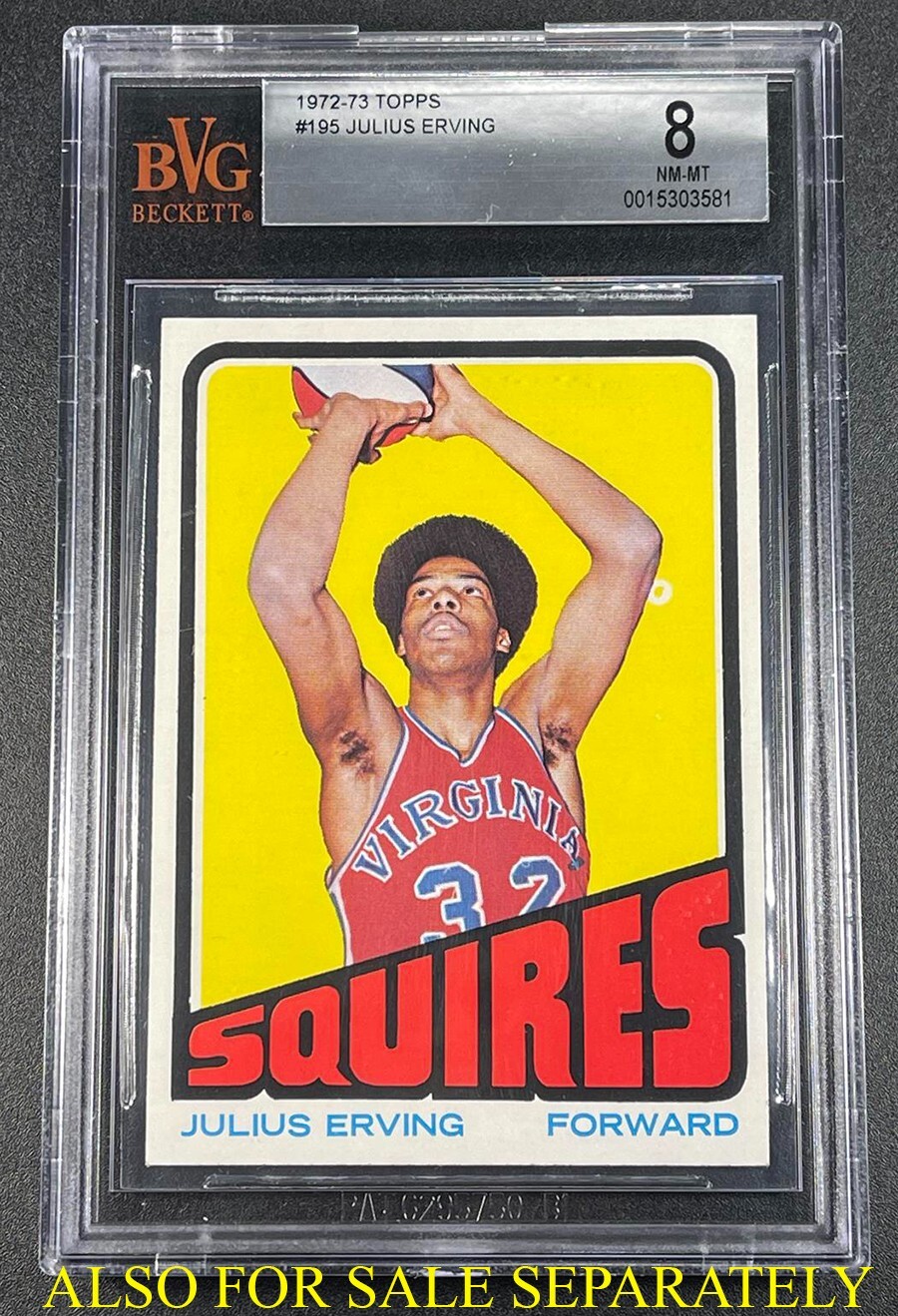 LARRY BIRD / JULIUS ERVING / MAGIC JOHNSON 1980 TOPPS ROOKIE RC MINT