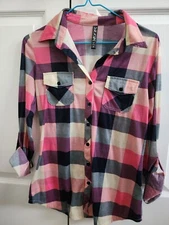 Pink Button Down Shirt