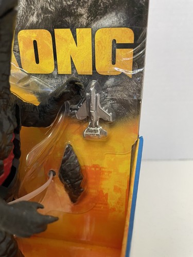 Godzilla Versus Kong Supercharged Godzilla With Jet & Hong Kong Battle Kong New - Picture 4 of 11