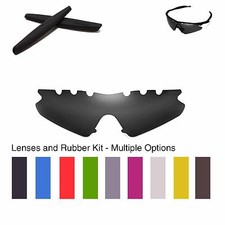 Walleva Lenses and Earsocks for Oakley M Frame Sweep - Multiple Options