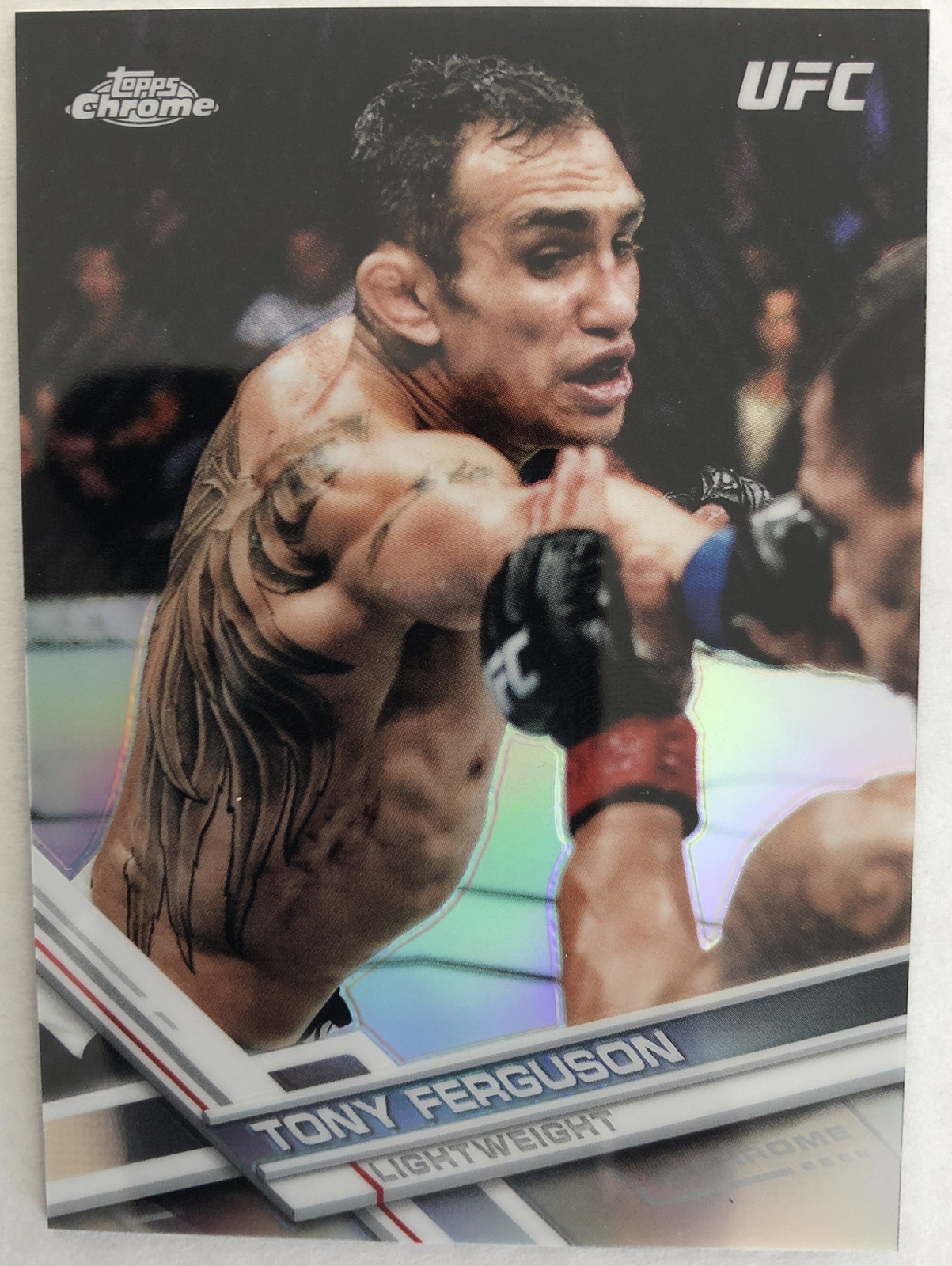 2017 Topps Chrome UFC Refractor Tony Ferguson #47