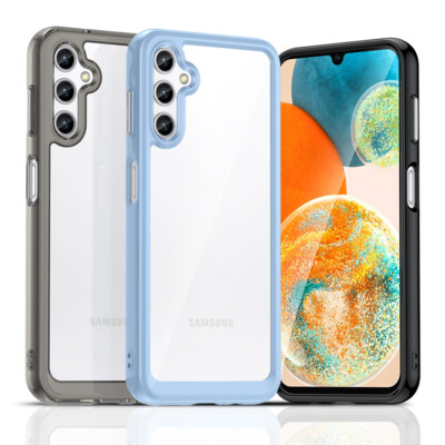 For Samsung Galaxy A15 A14 A25 A05S A54 A53 A13 A73 Shockproof Clear Case Cover