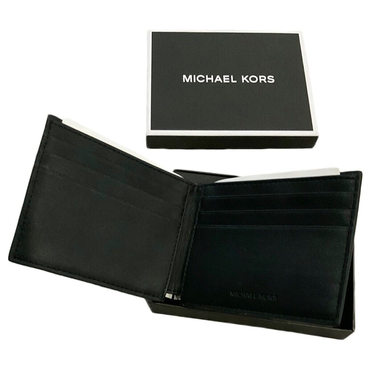 Michael Kors Jet Set Leather Wallet - Black for sale online | eBay 