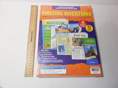 Lakeshore Ages 8+ Nonfiction Text Set New Factory Sealed Common Core
