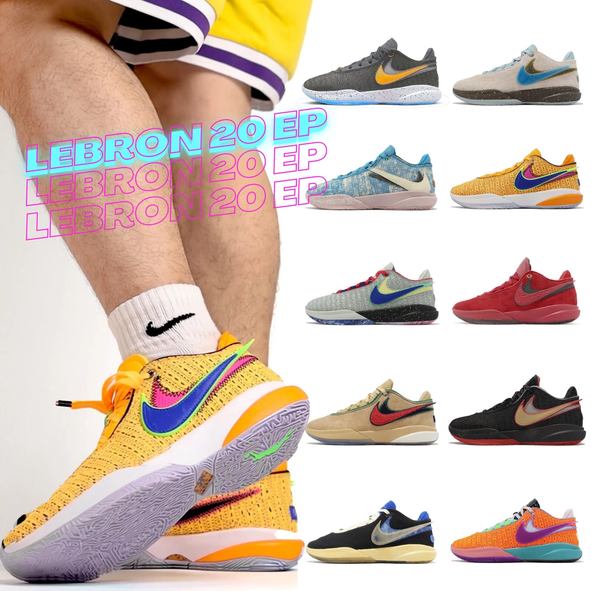 Nike Lebron XX EP 20 King James Men NBA Basketball Shoes Sneakers Pick 1