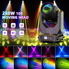 275W 10R Beam Moving Head Stage Light RGBW Gobo Spot Lighting DJ Bar Show DMX
