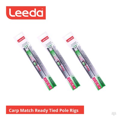 Leeda Karpfenstreichholz bereit gebundene Stangenrigs - Bream Stachel Tench grobe Angeltackle
