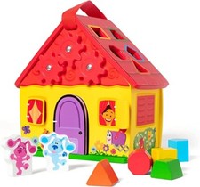 Melissa  Doug Blue's Clues  You Wooden Take-Along House Play Set 8 Pieces 
