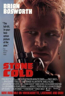 71980 Stone Cold Movie Brian Bosworth Lance Henriksen Wall Decor Print Poster