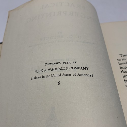Bridges PRACTICAL FINGERPRINTING 1942 Hardcover. First Edition. - Imagen 6 de 21