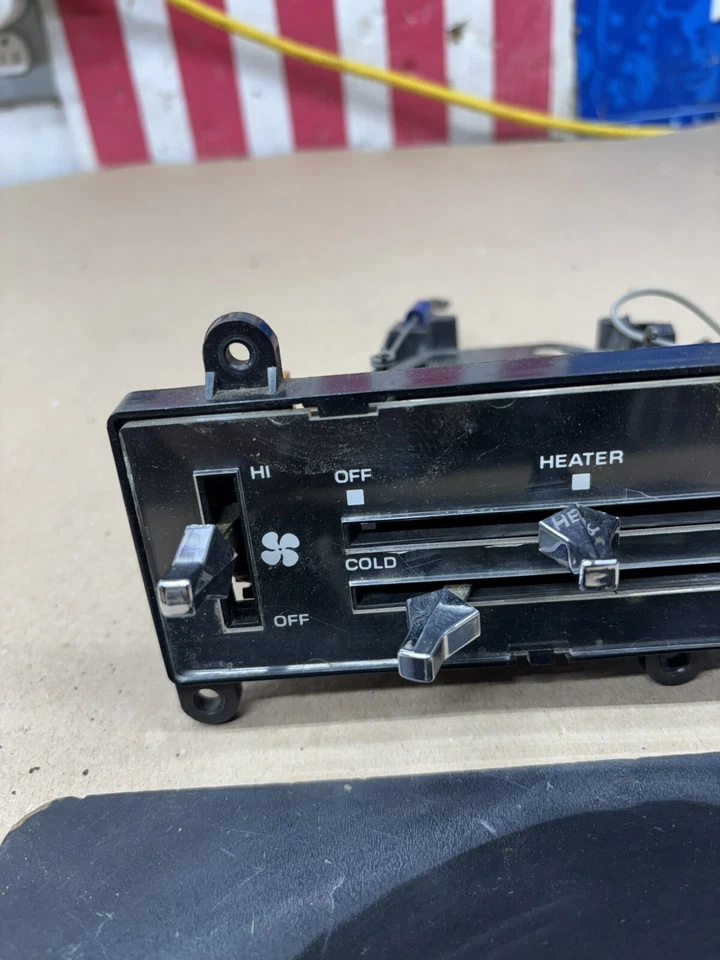 Chevrolet GMC 1983 1984 85 86 87 CLIMATIZACIÓN SOLO CALEFACCIÓN INTERRUPTOR DE CONTROL VENTILADOR DESCONGELACIÓN K10 Foto 2 de 4