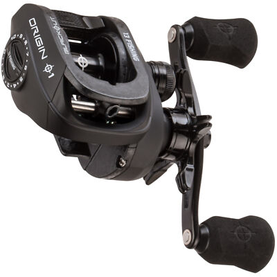 13Fishing Linkshand Baitcaster Rolle, Origin O1 Cast Reel LH 7.3:1, Angelrolle