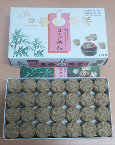 56pcs Mugwort Cones Moxa Moxibustion with Acupuncture Moxa Cautery Device - Picture 2 of 4