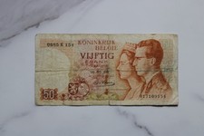 Belgium 50 Francs 1966