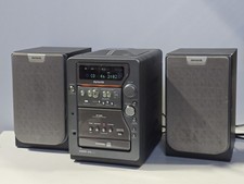 Aiwa Hi-Fi CD Bookshelf Stereo/Speakers XR-MR5U - Great Condition Please Read 