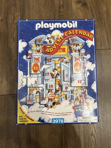 Vintage PLAYMOBIL Advent Calendar 1999 3978 Christmas Set Toy 100% Complete Read