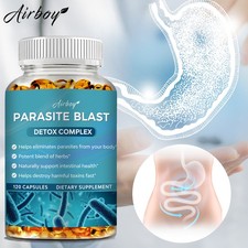 Parasite Blast Detox Complex - Gut Health,Colon Cleanse,Digestive System Support