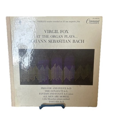 Virgil Fox At The Organ Plays Bach   ABC Command CC 11022 SD Vinyl Record LP