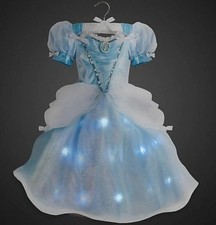 Cinderella Light Up Size 4 Costume Disney Store New