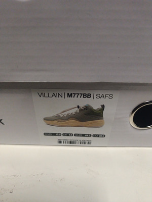 Brandblack Villain Shoes Mens Size 11.5 Gray Green Low Top Sneakers New M777BB Brandblack Villain  main image 3