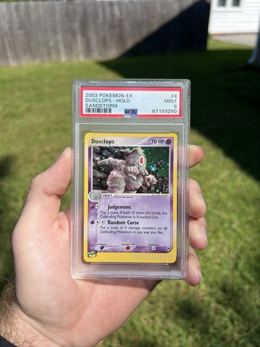 2003 EX Sandstorm Dusclops Holo Rare PSA 9 Graded #4/100- POP 103