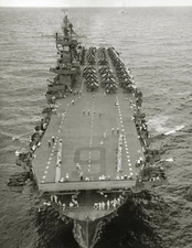 The Big E, USS Enterprise (CV-6) Photo 8.5x11 Paper Luster