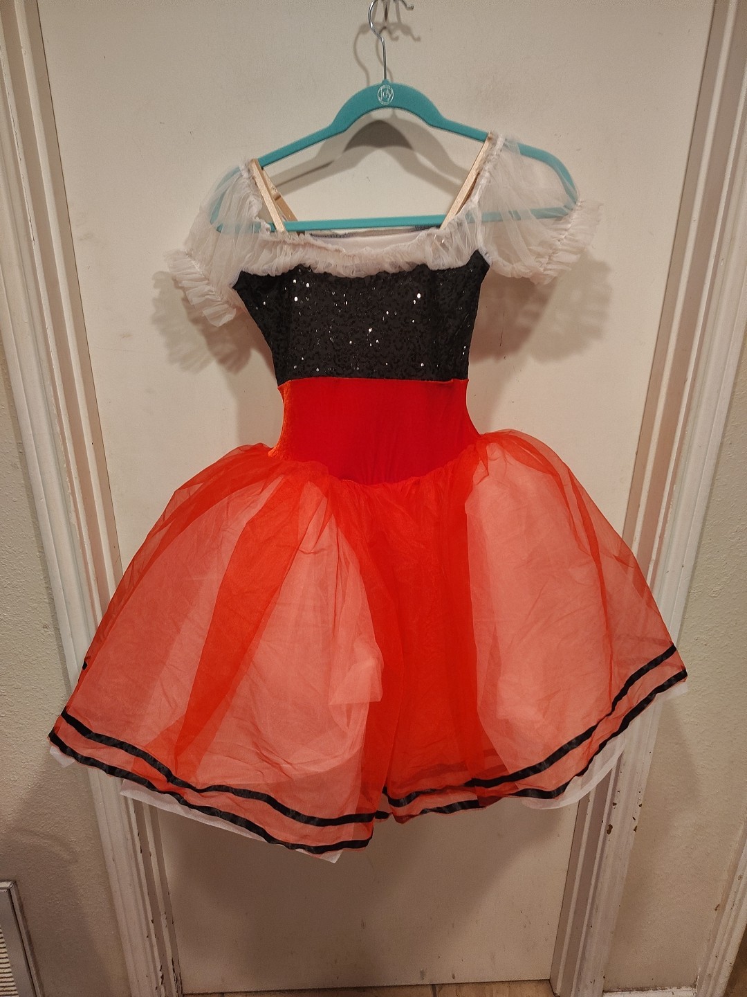 Curtain Call Women's Ballet Lyrical Costume Dress Sz S Little Red Riding Hood