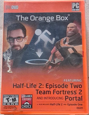 Valve The Orange Box PC Half-Life 2 Ep Two Team Fortress 2 Portal Manual