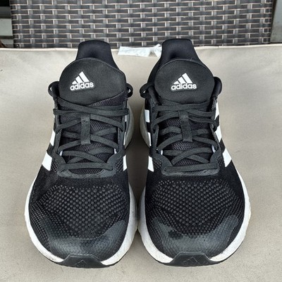 adidas SolarGlide 5 Men's Running Shoes Black Grey GX5493 Breathable Mesh
