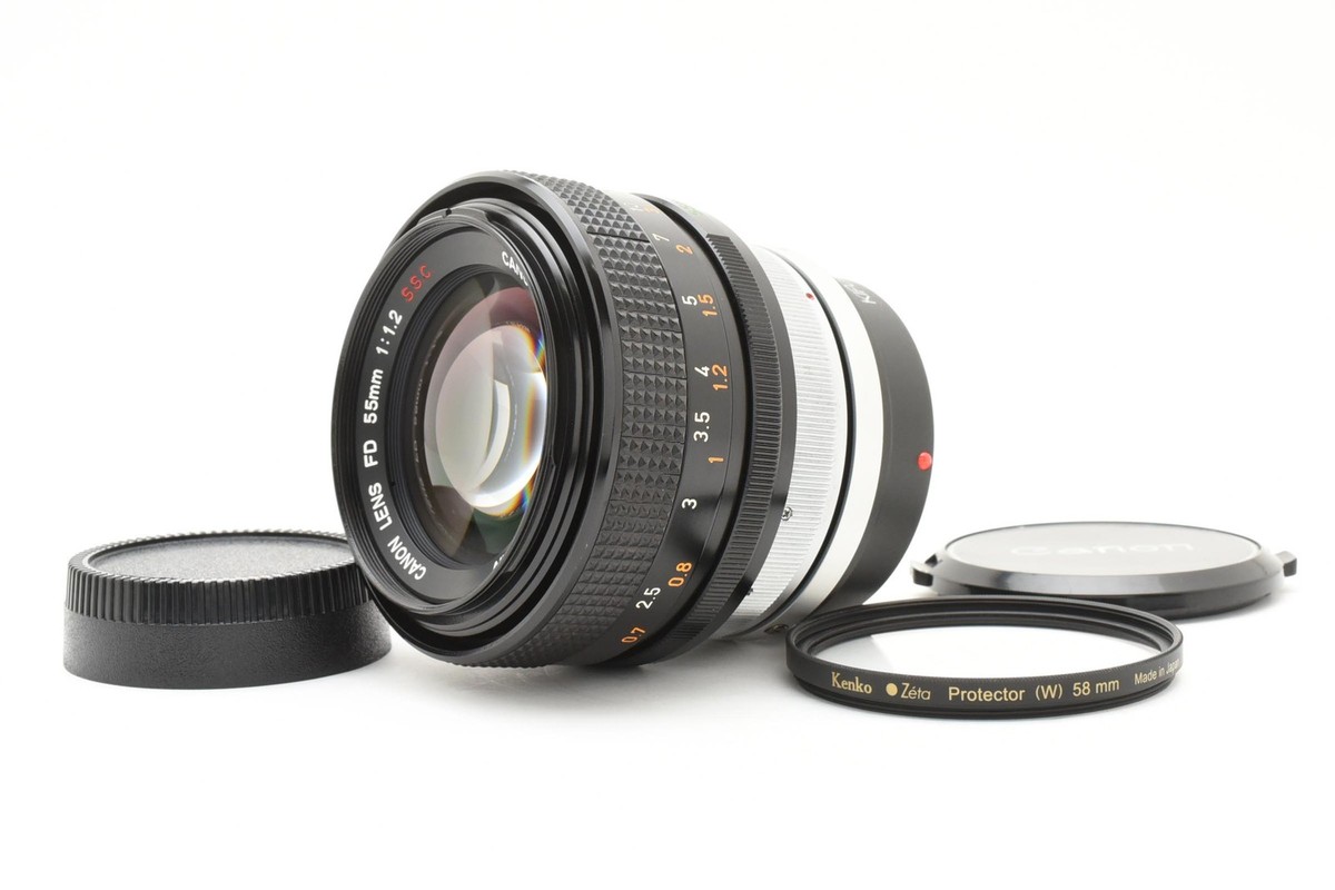 O'' Mark [Near MINT+++ w/adapter] Canon FD 55mm f1.2 S.S.C.