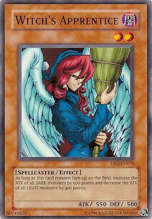 Witch's Apprentice DB2-EN070 Common / Short Print Dark Beginning 2 Yu-Gi-Oh NM/M