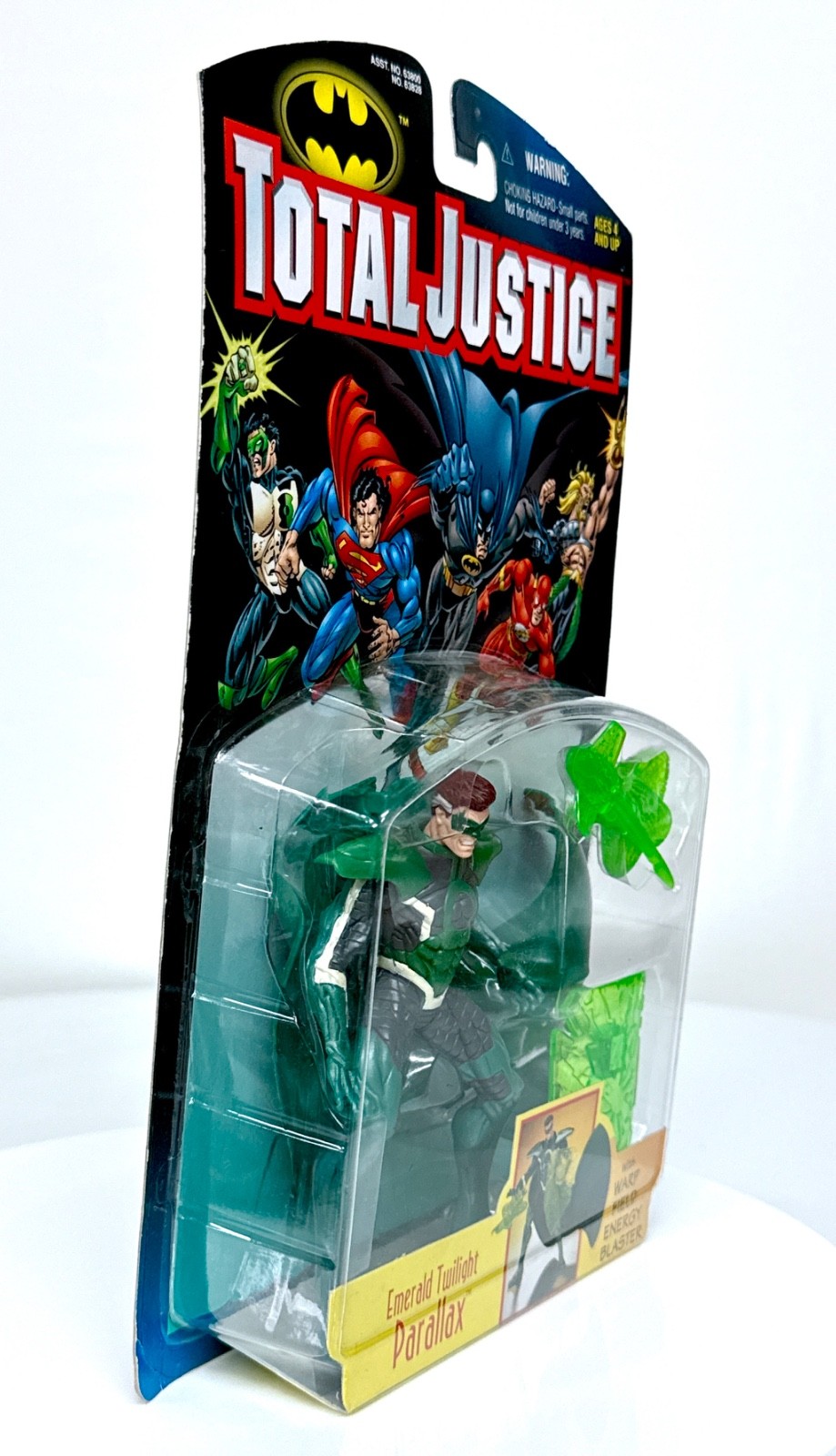 DC Super Heroes Total Justice Emerald Twilight Parallax Figure Kenner 1996