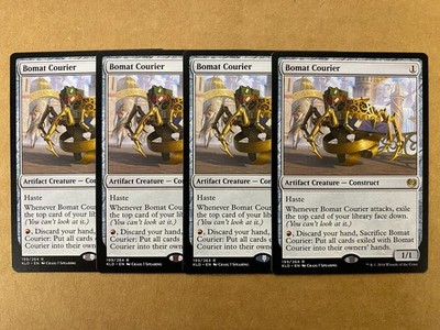 MTG 4x Bomat Courier # 199 Kaladesh Modern Magic the Gathering x4 NM