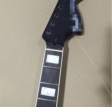 Black 22 Frets Electric Guitar Neck Maple For DIY Replace big head