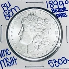 1899 O BU UNCIRCULATED MORGAN SILVER DOLLAR AUTHENTIC U.S.MINT FREESHIPPING 5302