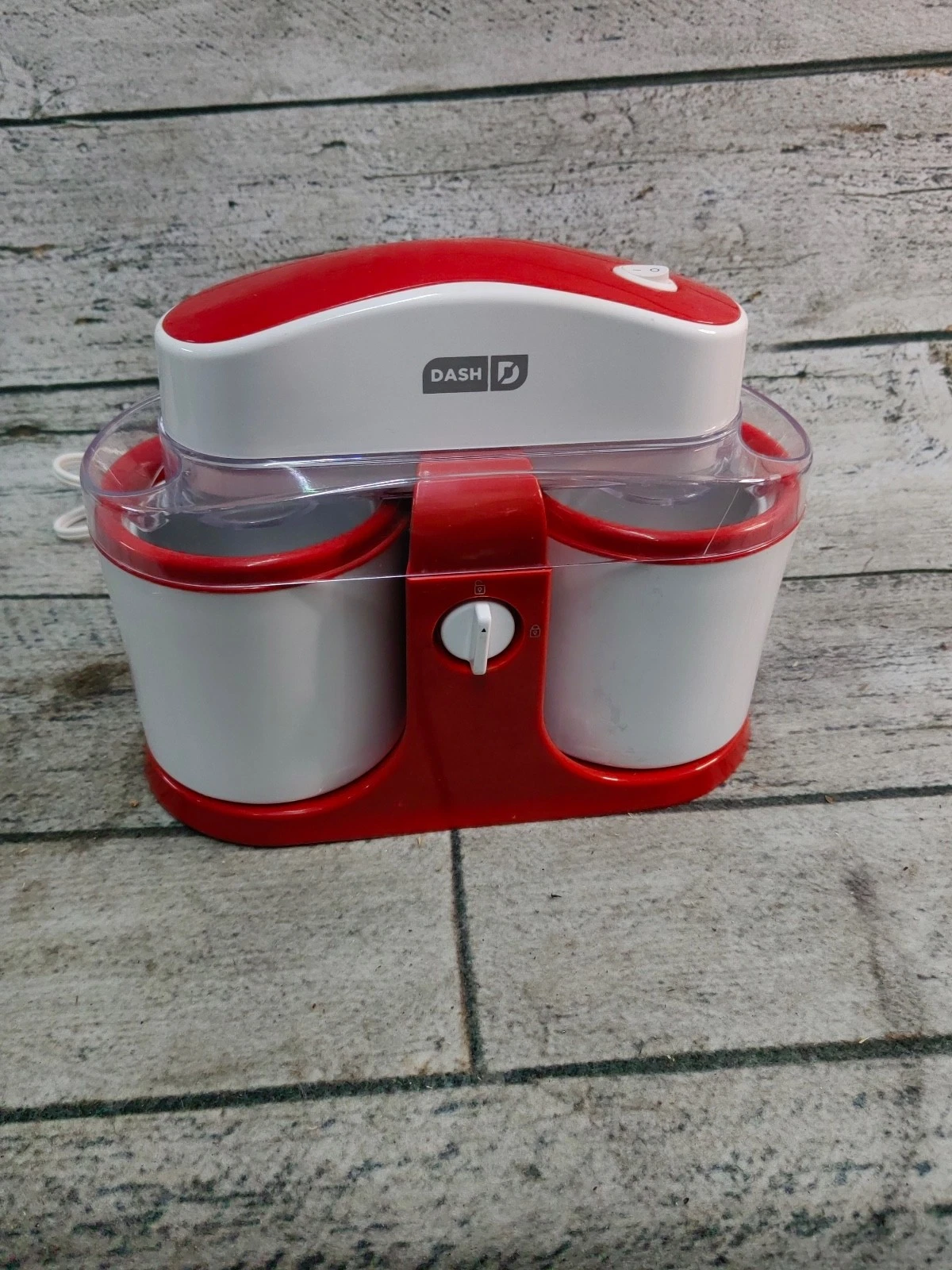 Dash Twin Pint Ice Cream Maker DPIC200RD