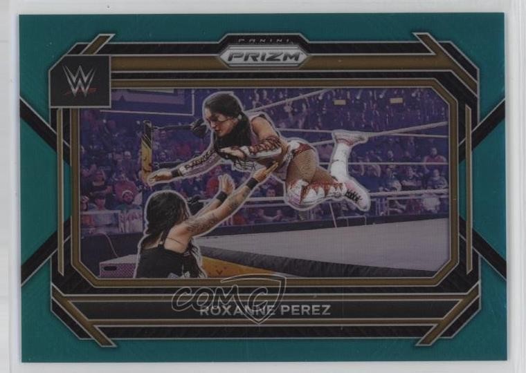 2023 Panini Prizm WWE Teal Prizm 20/49 Roxanne Perez #39 1h1