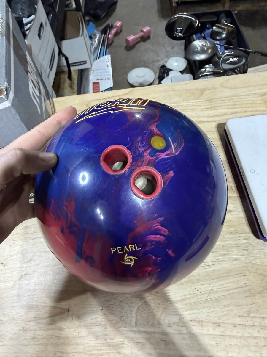 Storm Phaze II Pearl 15lb Bowling Ball Drilled Red Blue Purple | eBay