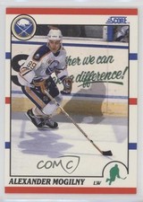 1990-91 Score Alexander Mogilny #43 HOF x0a