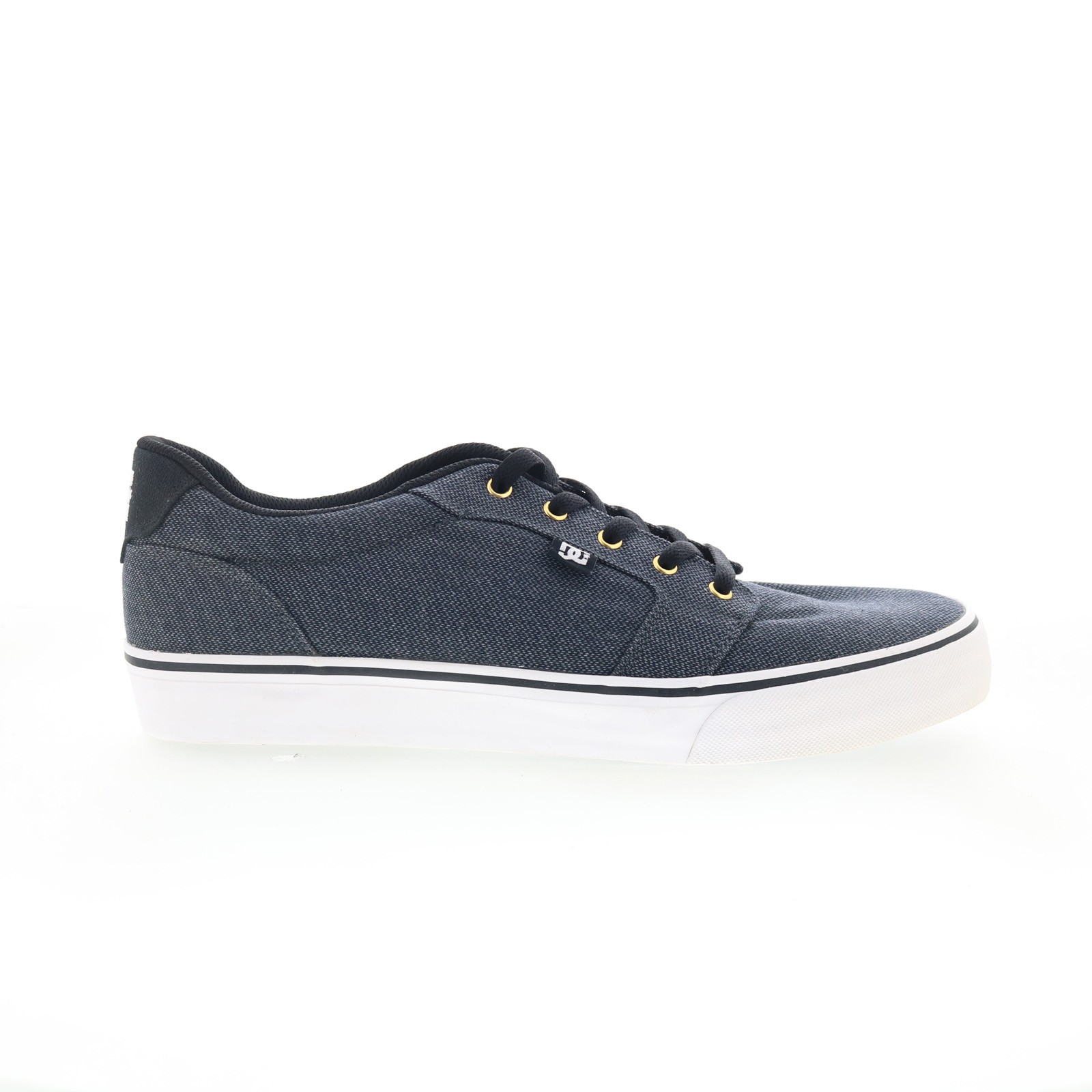 DC Anvil TX SE ADYS300036 Mens Gray Canvas Skate Inspired Sneakers Shoes 12